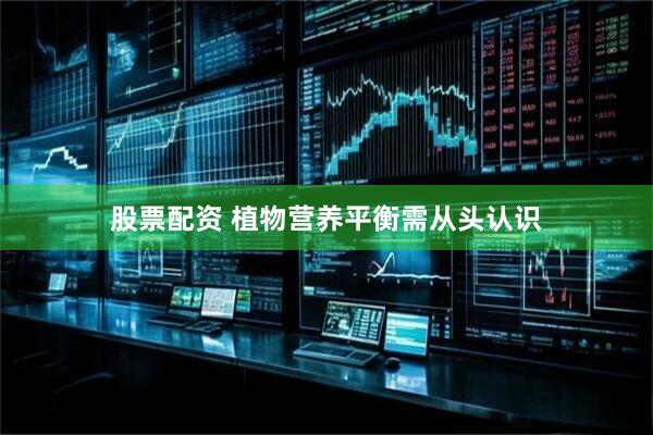 股票配资 植物营养平衡需从头认识